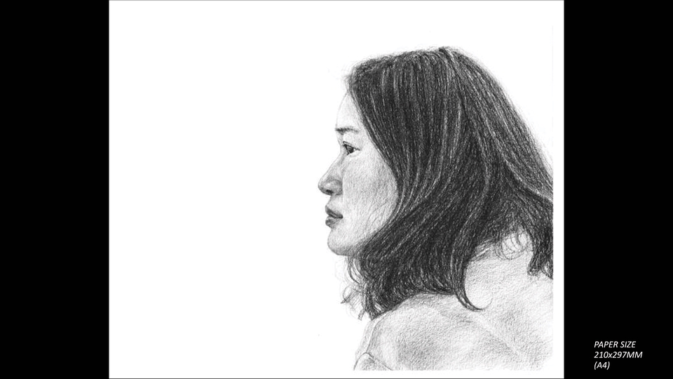 วาดภาพเหมือน Portrait - Realistic Portrait Drawing - 3