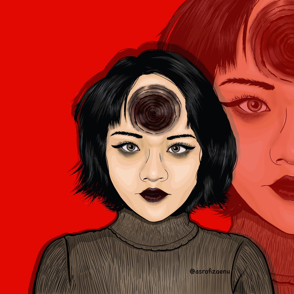 Jasa lukis wajah freelance, gambar karikatur kartun hitam putih desain vektor wajah