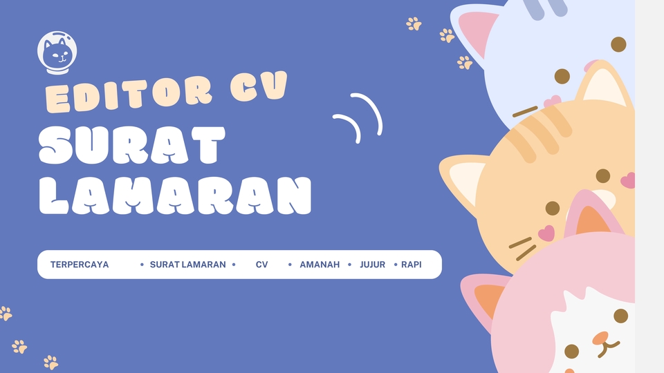 Jasa Desain CV (Curriculum Vitae) & Portofolio - Jasa Pembuatan CV dan Surat Lamaran Kerja