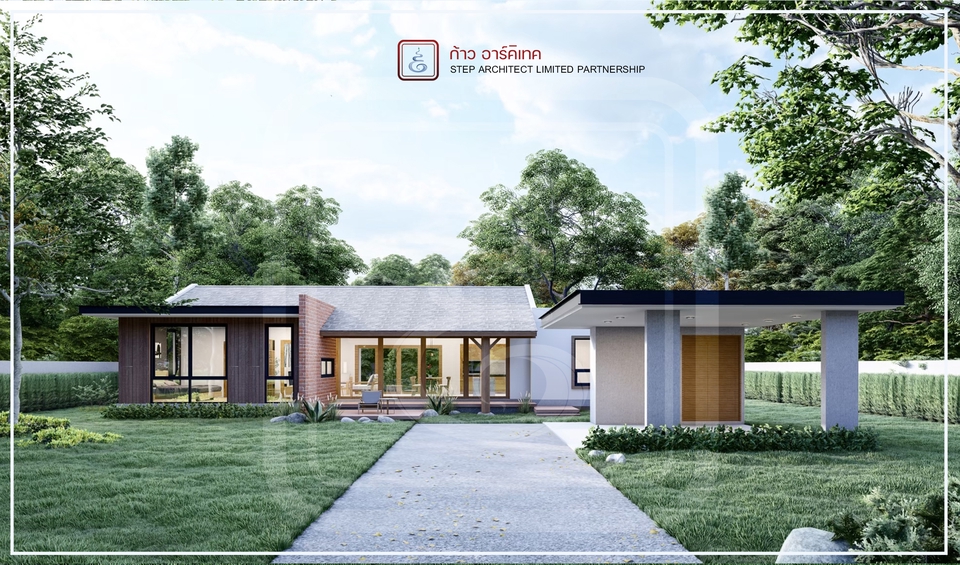 ออกแบบตกแต่งภายในและภายนอก - รับออกแบบ I ทำภาพ perspective Render - 16