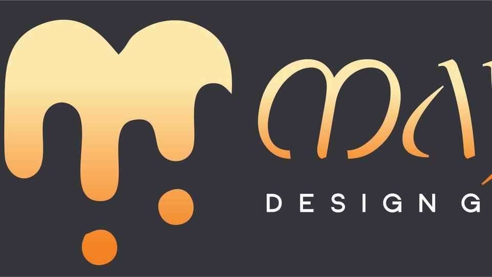 Desain logo M, jasa pembuatan logo profesional dan kreatif.