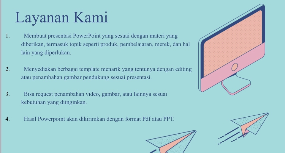 Presentasi - JASA PEMBUATAN DESAIN PPT MENARIK, MURAH, DAN KERJA CEPAT - 3