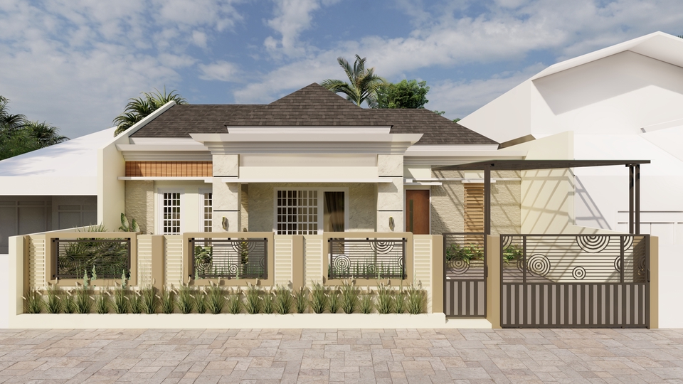 3D & Perspektif - Perencanaan Bangunan & 3D Visual - 6