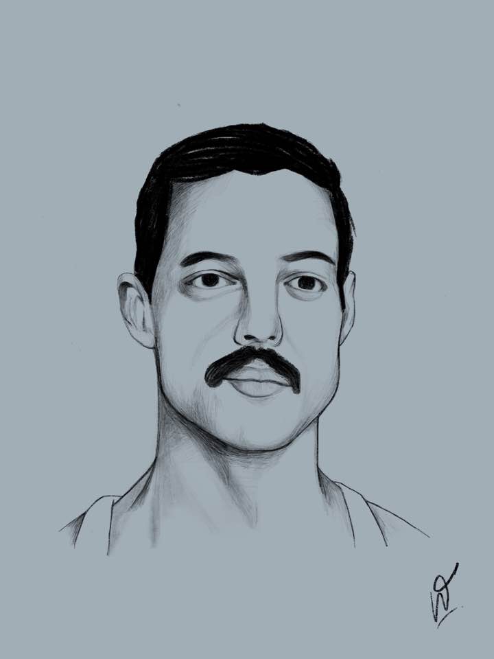 วาดภาพเหมือน Portrait - งานภาพ Portrait โดดเด่นด้านการใช้สีและดูเรียบง่ายในราคาประหยัด - 11