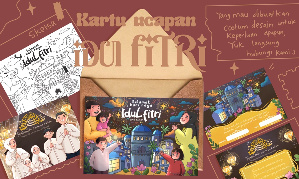 Gambar dan Ilustrasi - Custom ilustrasi profesional,Anime,Chibi dan buku anak - 4
