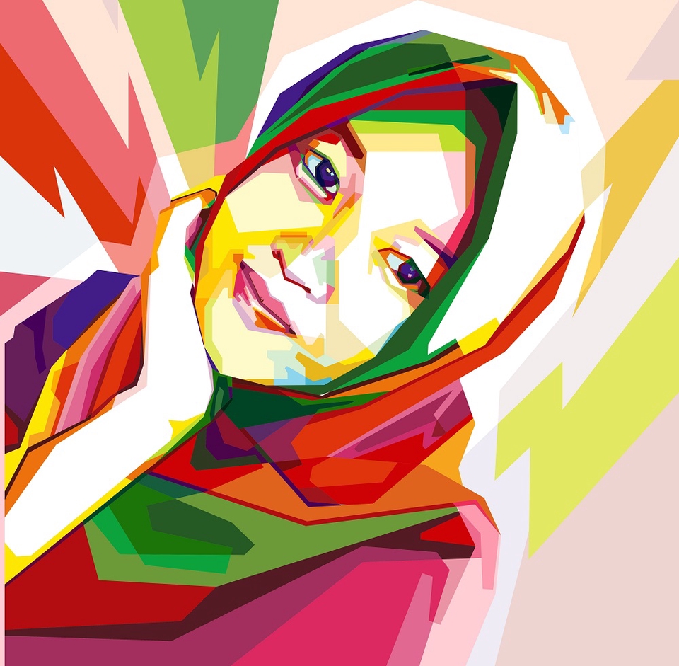 Gambar dan Ilustrasi - Mendesain Foto Menjadi WPAP Dalam Waktu 24 Jam. WPAP Cocok Buat Hadiah - 6