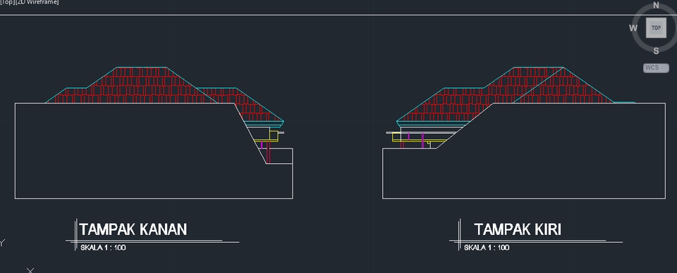 CAD Drawing - 2D Autocad | Revisi Unlimited | 15rb/m2 - 4