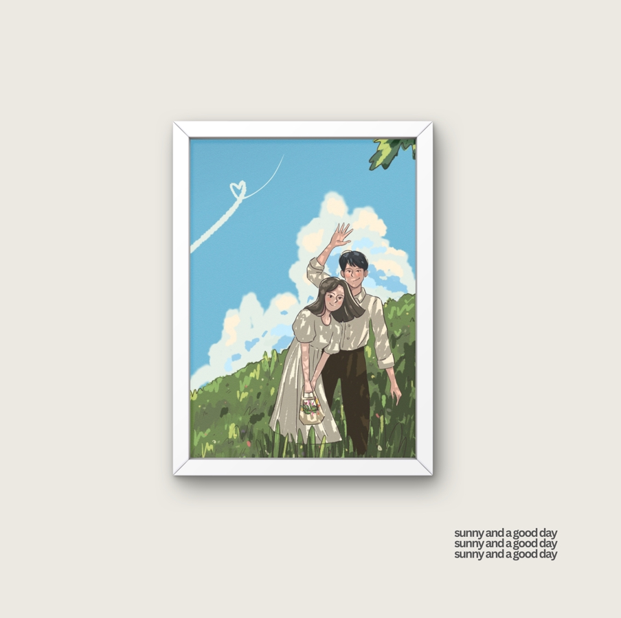 วาดภาพการ์ตูน - รับวาดรูปเป็นของขวัญ วอลเปเปอร์ แต่งห่อง ให้คู่รัก เพื่อน คนพิเศษ - 14