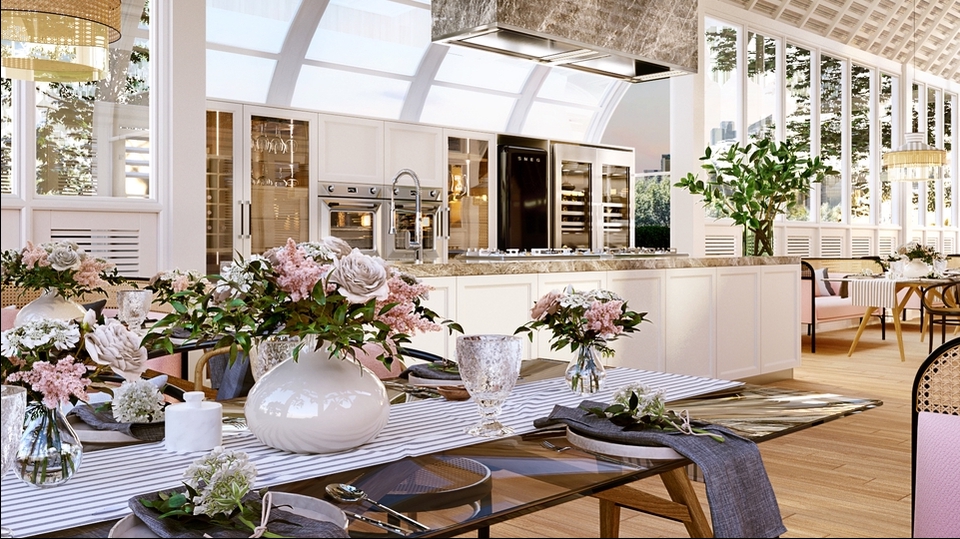 3D Perspective - interior and exterior perspective - 9