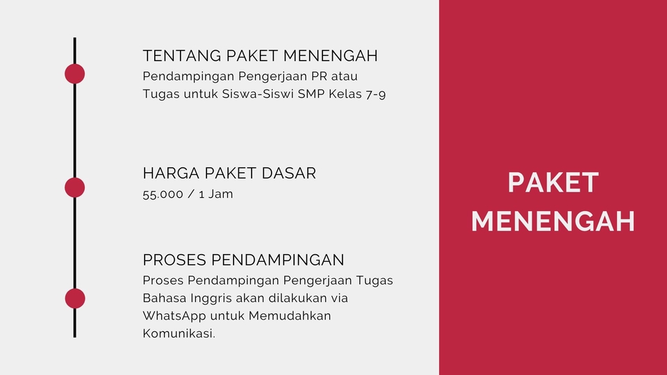 Kursus Online - Kursus Online Pendampingan Pengerjaan Tugas/PR Bahasa Inggris - 4