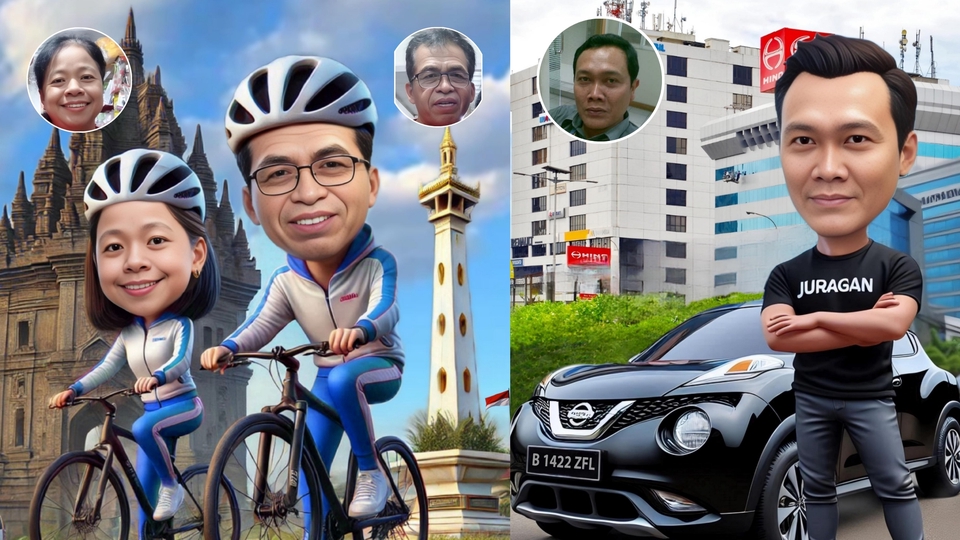 Vektor - Desain Foto wajah ke Vektor 1 hari jadi - 1