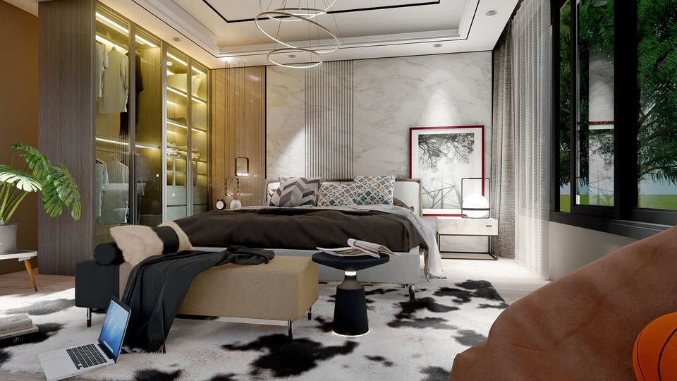 3D Perspective - เขียนภาพ perspective โดยใช้โปรแกรม skechup/Lumion/photoshop - 7
