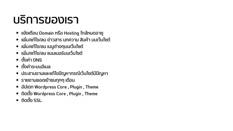 Wordpress - Wordpress Webmaster - 3