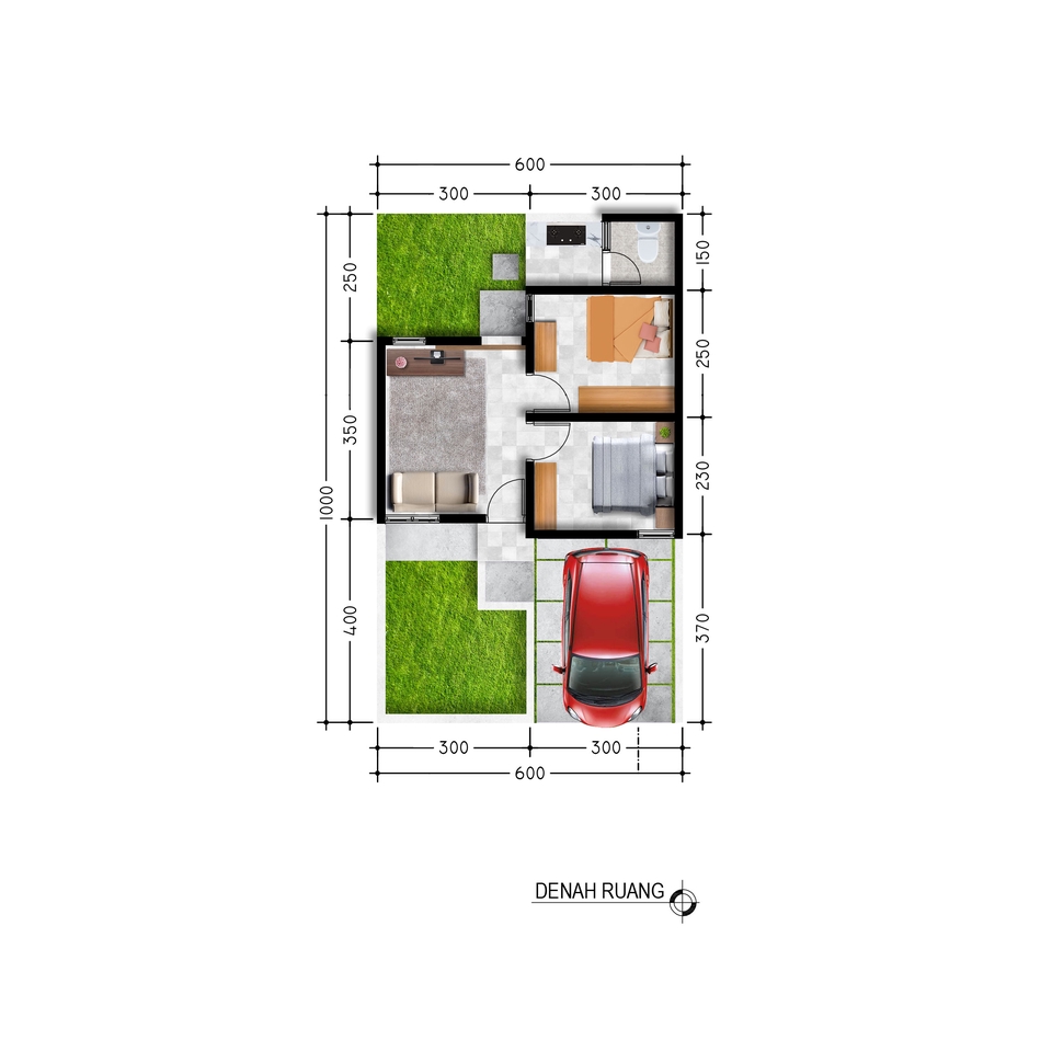 3D & Perspektif - JASA DESAIN 3D MURAH FASADE DAN DENAH PERUMAHAN, CLUSTER EKSTERIOR MURAH PROMO!! - 2