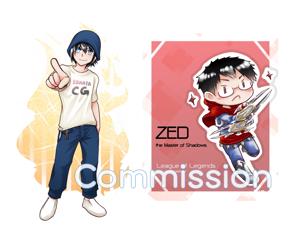 วาดแฟนอาร์ต - รับวาด Fanart จาก อนิเม เกม หรือการ์ตูน - 7