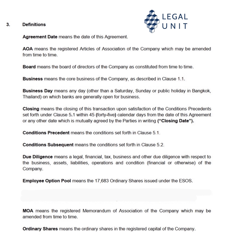 กฏหมาย - ให้คำปรึกษา ร่างสัญญา Review สัญญา ทั้งภาษาไทยและภาษาอังกฤษ ( Contract Review Service) - 3