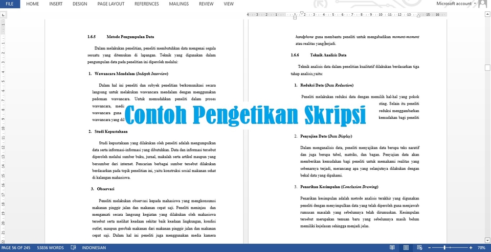 Pengetikan Umum - Jasa Pengetikan Express (Excel/Word/Powerpoint) Segala Dokumen - 2