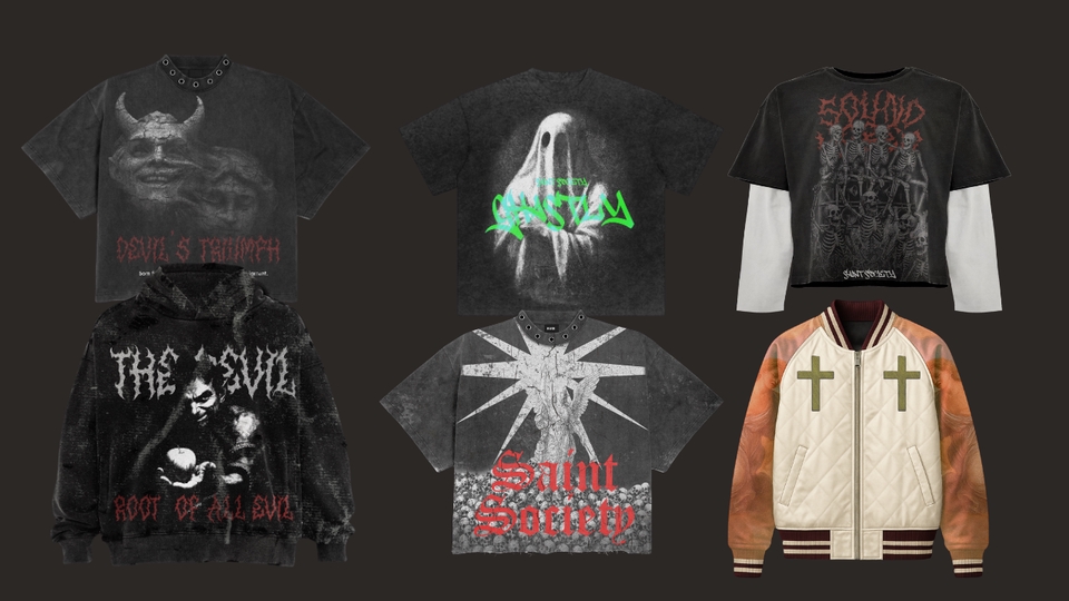 Desain kaos distro gothic, desain baju band, jasa desain kaos custom, desain kaos keren, model kaos terbaru
