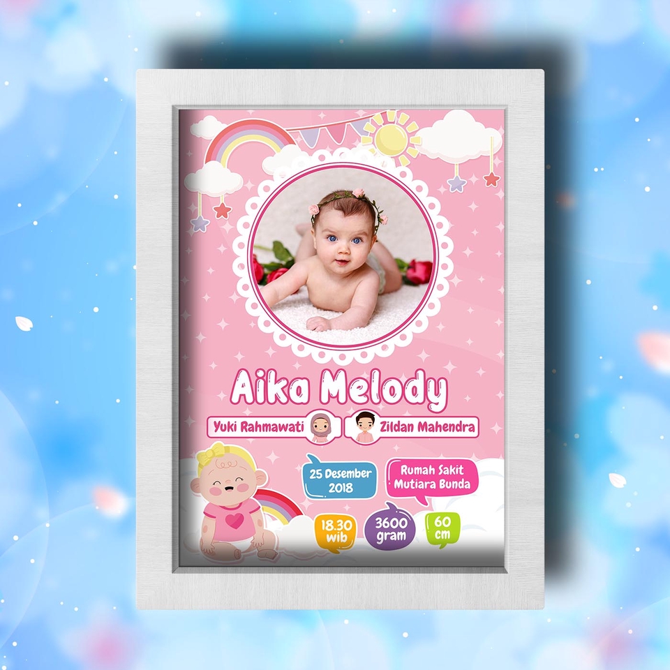 Banner Online - Jasa Desain Bio Baby Kekinian Lucu Dan Imut - 10