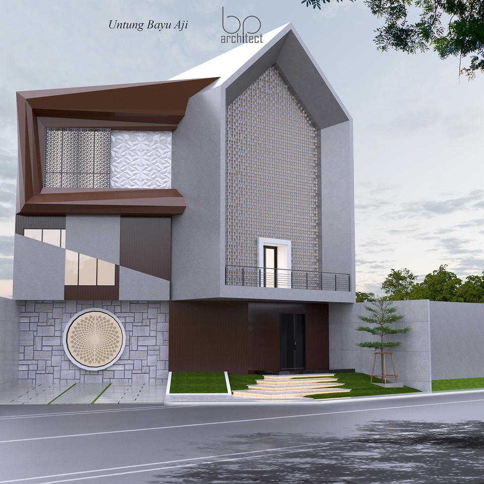 Jasa drafter arsitek untuk desain rumah modern dengan detail autocad