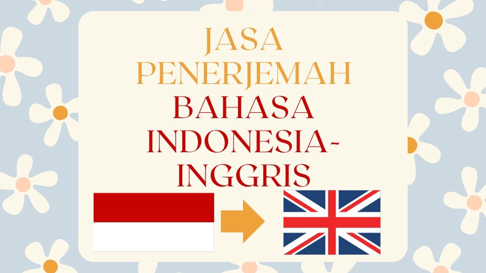 Penerjemahan - JASA TERJEMAH BAHASA INDONESIA-INGGRIS - 1