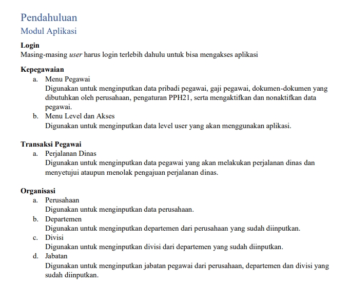 Web Development - Jasa Pembuatan User Manual / Manual Book - 2