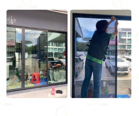 ติดฟิล์มกระจกบ้าน - บริการติดตั้งฟิล์มกรองแสงบ้าน อาคาร สำนักงาน - 13