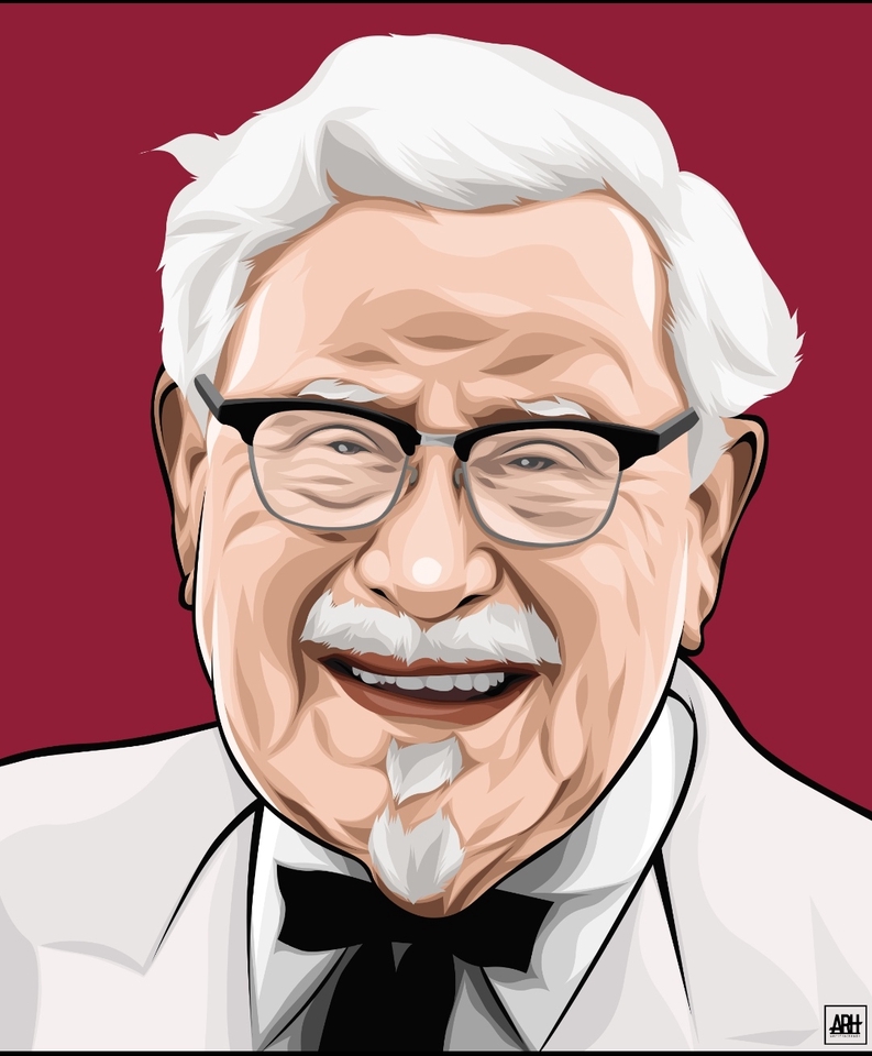 Gambar Potret - Illustrasi Vector/Vexel Wajah, 1 hari jadi - 8