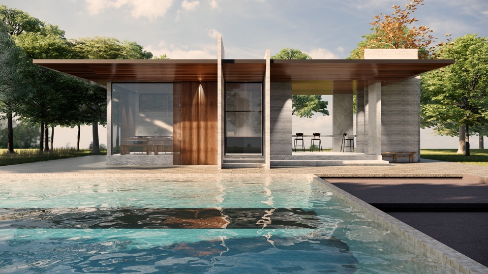 เขียนแบบวิศวกรรมและออกแบบโครงสร้าง - รับออกแบบและเขียนแบบก่อสร้างภายนอกและภายในอาคารบ้านพักอาศัย อาคารพานิชย์ ตึกสูง - 12