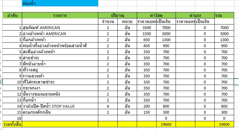 เขียนแบบวิศวกรรมและออกแบบโครงสร้าง - ถอดแบบและประมาณราคาก่อสร้าง BOQ - 7