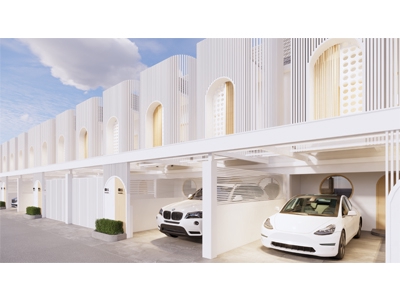 3D Perspective - รีโนเวทตกแต่งบ้านทาวน์เฮ้าส์ - 4