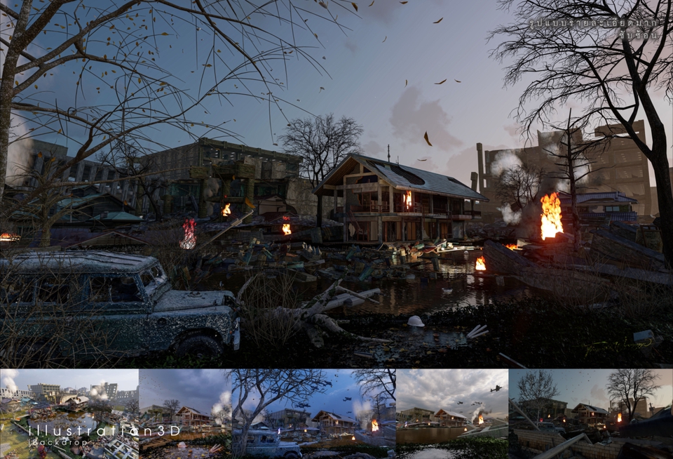ภาพวาดประกอบ 3D สำหรับเกมส์ออนไลน์, เกม, ภาพประกอบ 3 มิติ, วาดภาพ, ภาพประกอบ, วาดรูป, 3D
