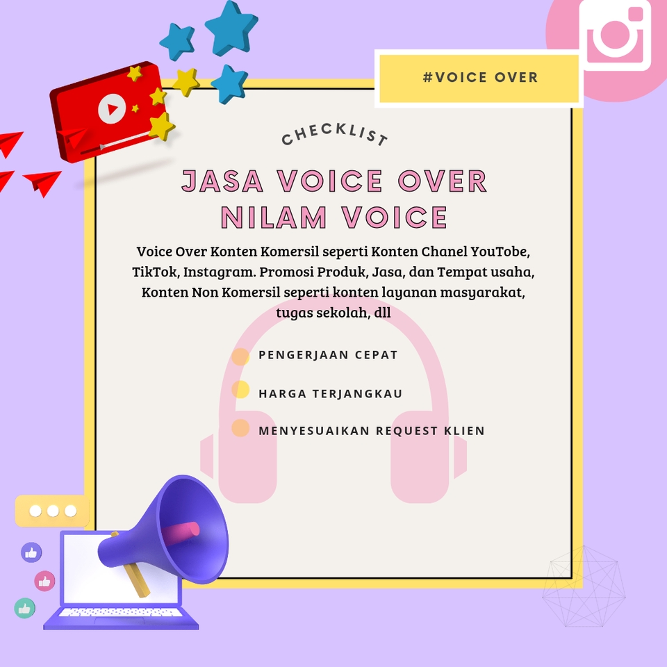 Sulih suara (dubbing, looping) - Jasa Voice Over/Dubbing Wanita Harga Terjangkau - 4
