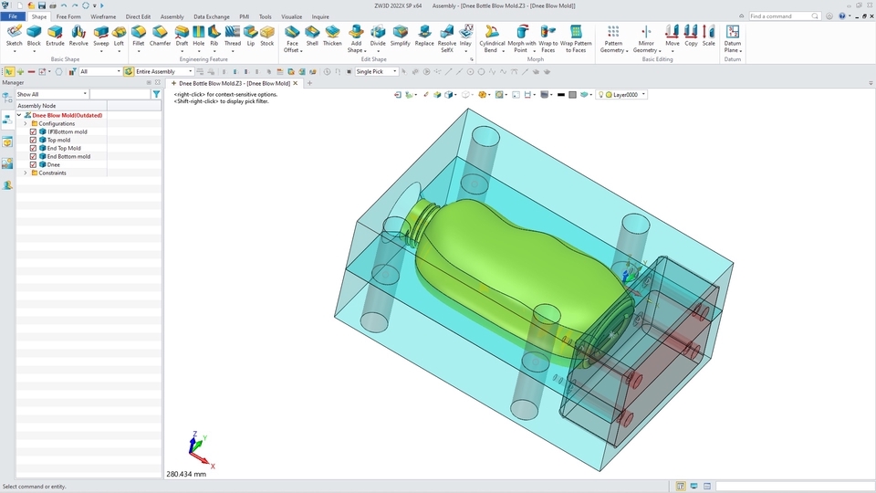 อื่นๆ - รับวางแผนการเปลี่ยนมาใช้ Software CAD/CAM ถูกลิขสิทธิ์แบบถาวร และรับออกแบบ Part หรือทำ CNC Tool path - 5