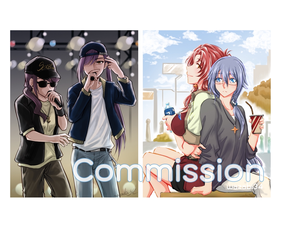 วาดแฟนอาร์ต - รับวาด Fanart จาก อนิเม เกม หรือการ์ตูน - 4