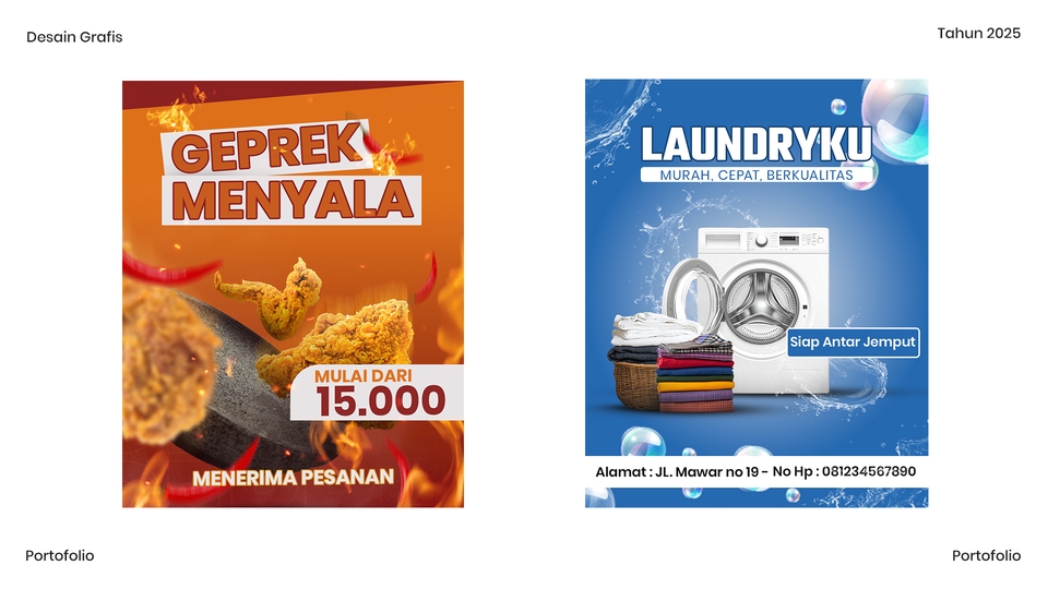 Jasa desain banner instagram makanan geprek, desain banner promosi online, desain banner unik, buat banner instagram, jasa buat banner online, banner iklan makanan geprek, jasa pembuatan banner instagram