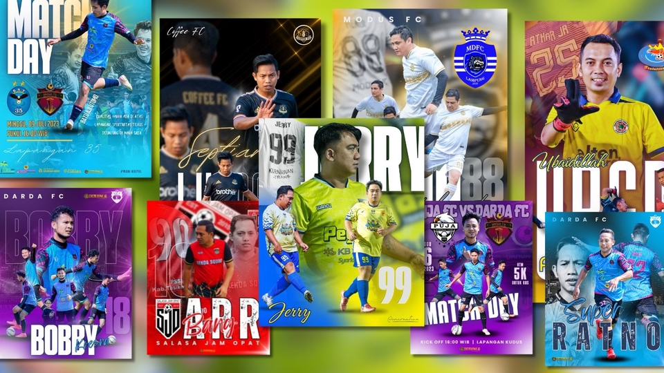 Banner Online - Jasa Desain Sport Flyer / Poster Olahraga - 1