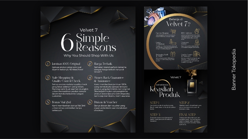 Banner Online - Desain Banner Website, Banner Online, Banner Lapak, Banner Iklan, Feed Instagram, Background Website - 6