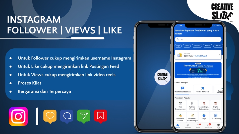 Tambah Followers - YOUTUBE | INSTAGRAM | TIKTOK : SUBSCRIBE, FOLLOWER, VIEW, LIKE | ALL PERMANEN BERGARANSI - 4