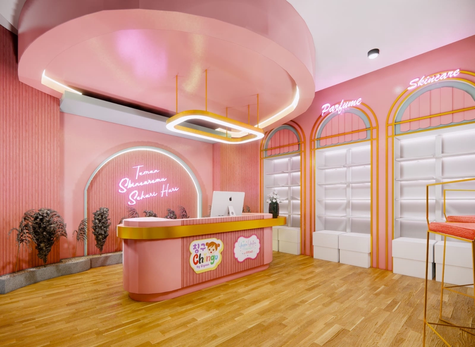 3D & Perspektif - Desain Interior & Furniture Offices, Residances, and Commercials - 26