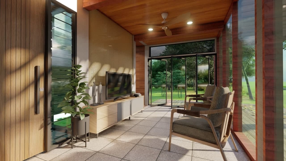 3D & Perspektif - Desain 3D Eksterior / Interior Rumah, Cafe, Ruko, Taman, Apartment, Kantor, Fasad, dll. - 6