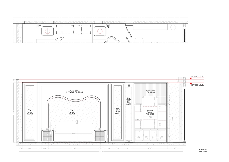 CAD Drawing - Gambar Kerja Interior - 2