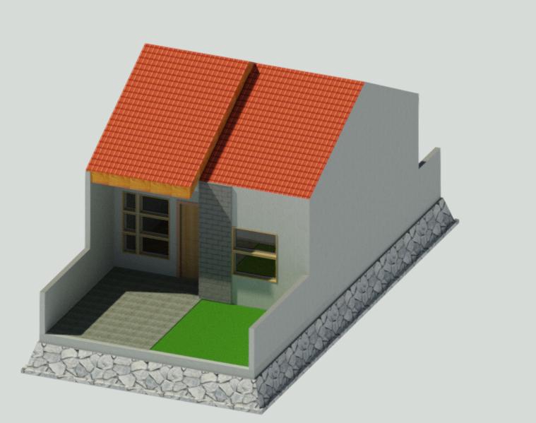 CAD Drawing - Desain Rumah Minimalis, (Recommended) - 8