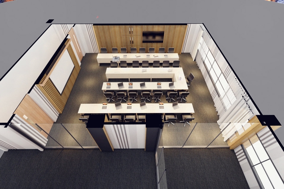 3D Perspective - ออกแบบ ทำภาพ 3D Perspective งานภายใน Interior - 17