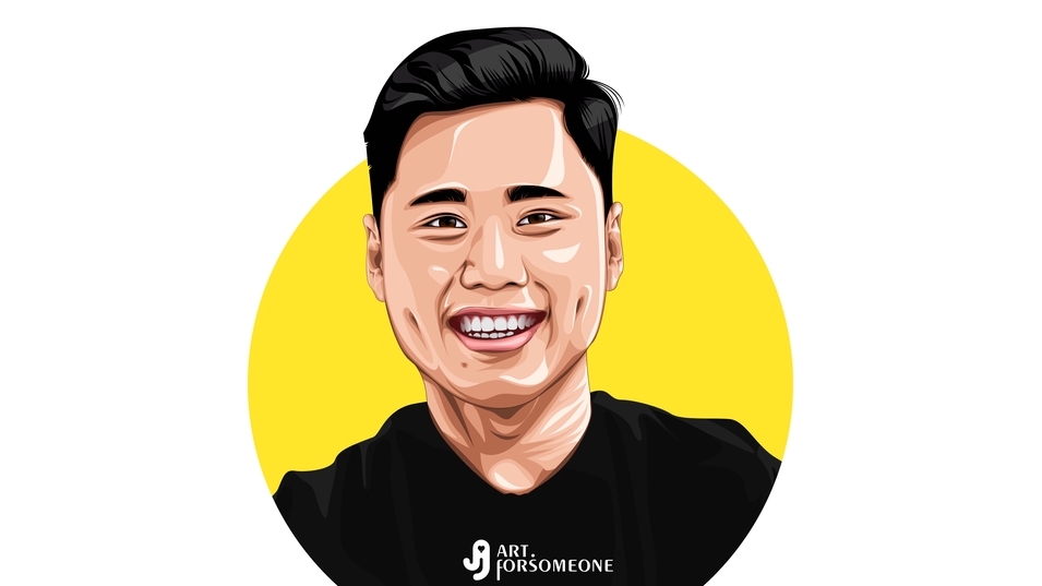 Gambar Potret - Design vector potrait murah!, pengerjaan cuma 1 Hari - 1