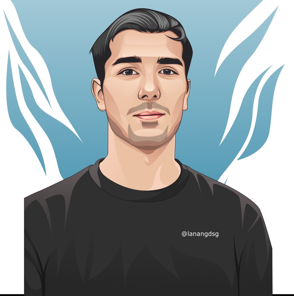 Gambar Potret - Desain Vector Gambar Potret - 4