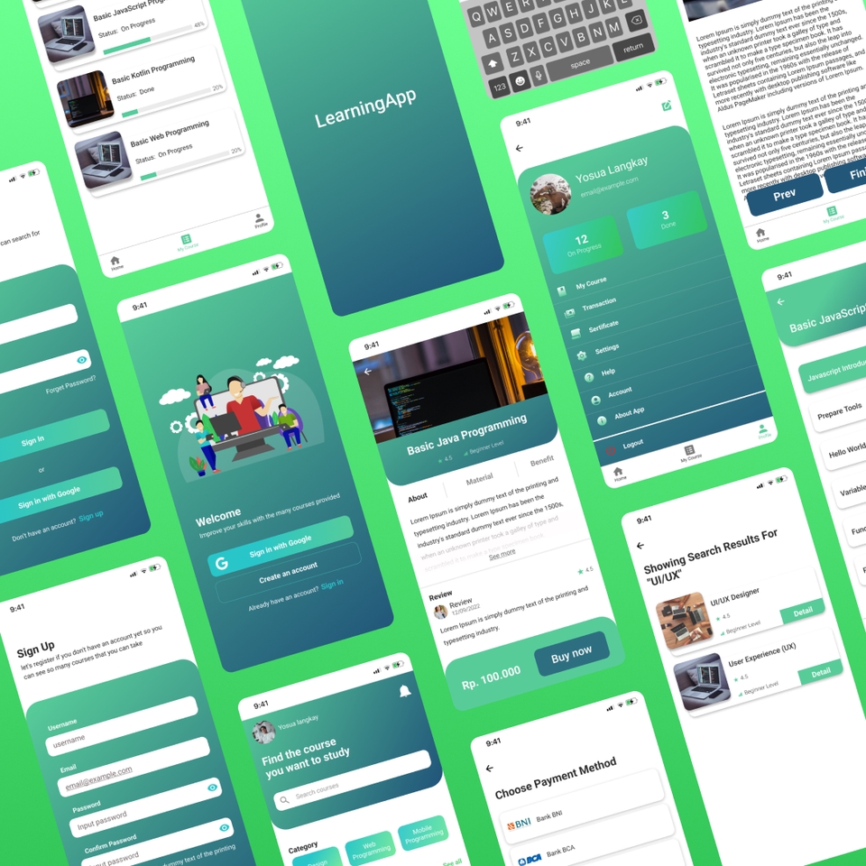 UI & UX Design - Desain UI/UX untuk Website, Mobile App dan Landing Page - 2