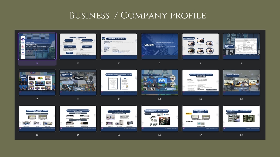 Presentation - รับออกแบบ Presentation // Business Profile ที่อ่านง่าย ดูดี และดึงดูด - 6