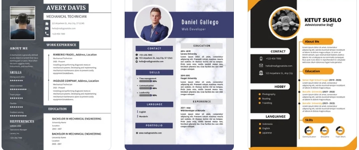 Portfolio & Resume - Jasa pembuatan Curriculum Vitae (CV) - 3