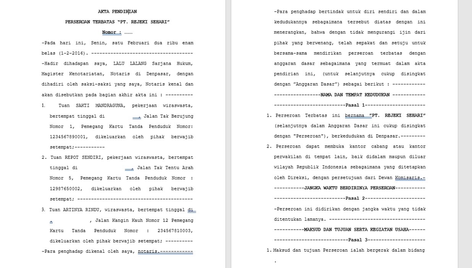 Hukum - Jasa Konsultasi Hukum,drafting perjanjian - 8